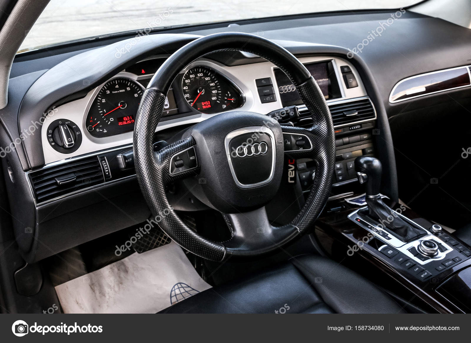 Interior Of The Audi A6 Stock Editorial Photo C Artzzz