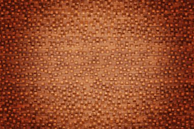 Kavisli duvar ahşap küpleri ile yapılan çökmekten arka plan.