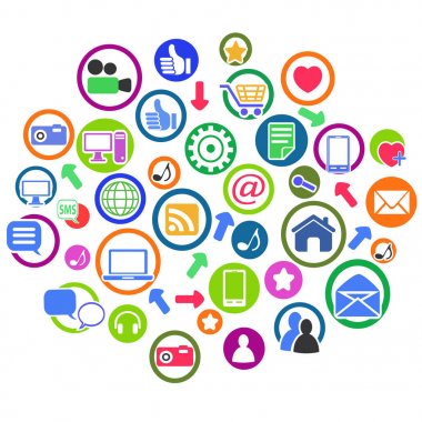 Daire simgeleri grup kümesi