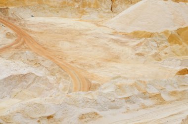 Madencilik Sanayi kuvars kum çukuru