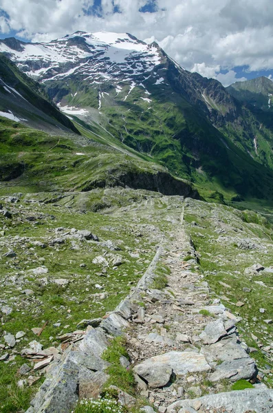 Az Alpok történelmi aranybányájának romja Jogdíjmentes Stock Fotók