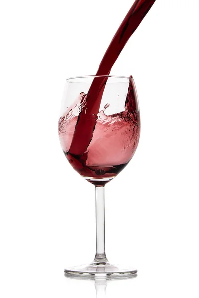 Verter vino tinto —  Fotos de Stock