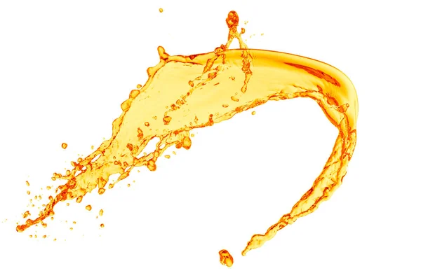 Orange juice splash — Stock Photo, Image