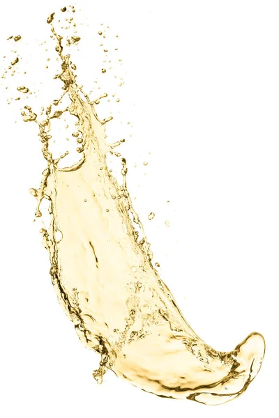 Splash of white wine — Stock Photo, Image