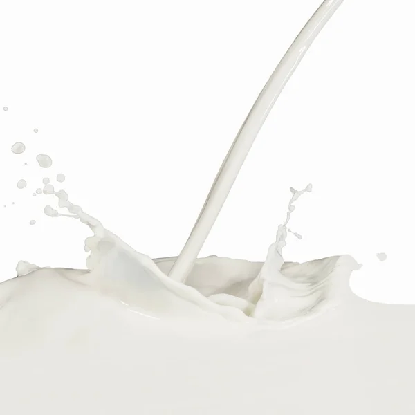 A milk splash — Stock Photo, Image