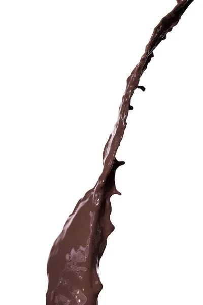 Smält mörk choklad — Stockfoto