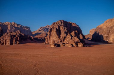 Wadi Rum Çölü, hava manzaralı