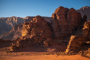 Wadi Rum Çölü, hava manzaralı