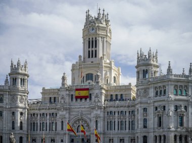 Madrid 'in sokak manzarası
