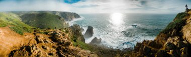 Cabo da Roca güneş parlar