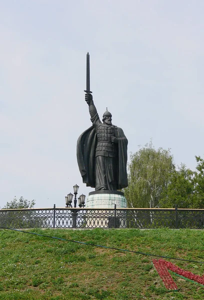 Ilya Муромец, anıt, Murom — Stok fotoğraf