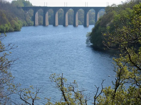 Lagoa do Gouet perto de Saint Brieuc — Fotografia de Stock