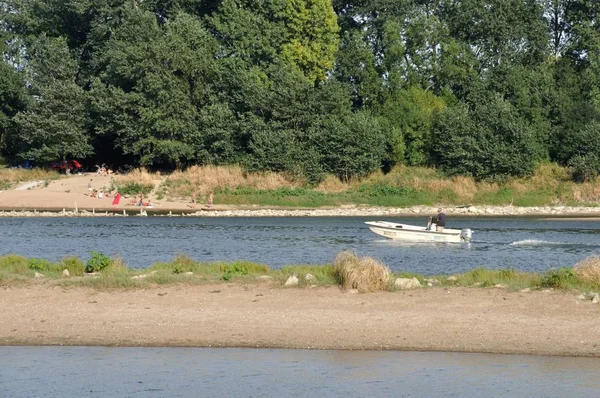 De randen van de Loire in Bouchemaine — Stockfoto