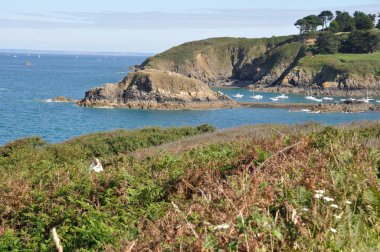 Brittany sahil St Quay-Portrieux için
