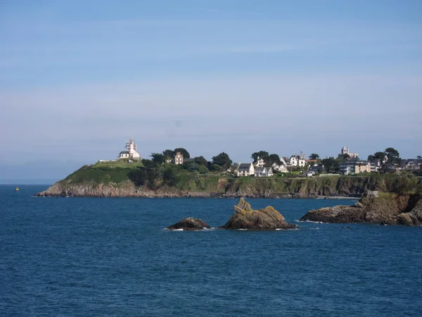 The Brittany coast to St Quay-Portrieux — Stock Photo, Image