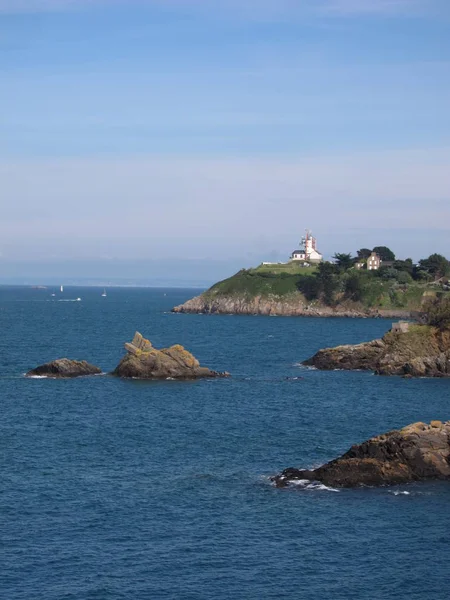 Bretagnes kust till St Quay-Portrieux — Stockfoto