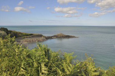 Binic 'teki GR 34' ten görülen sahil