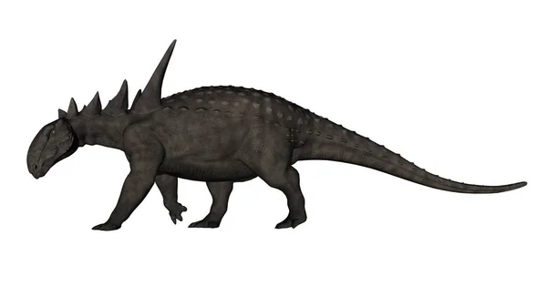 Sauropelta 공룡-3d 렌더링 — 스톡 사진