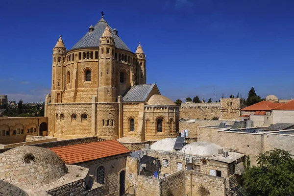 Abadía de la Dormición, Jerusalén, Israel — Foto de Stock