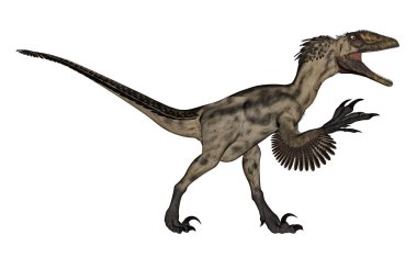 Deinocheirus dinozor - 3d render