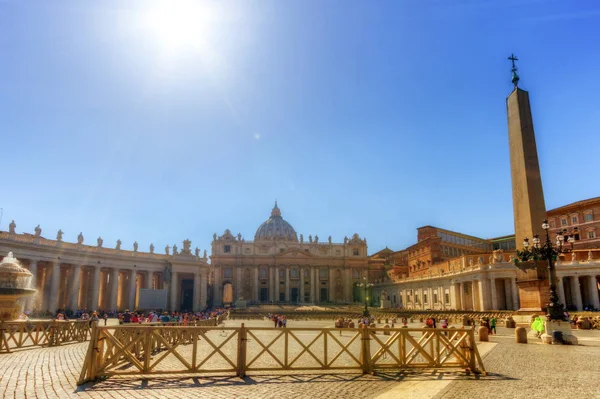 St. Peters Square, Vaticaanstad, Italië — Stockfoto