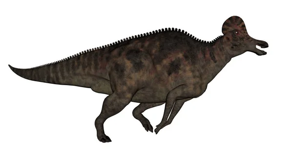 Dinossauro Corythosaurus - renderização 3D — Fotografia de Stock