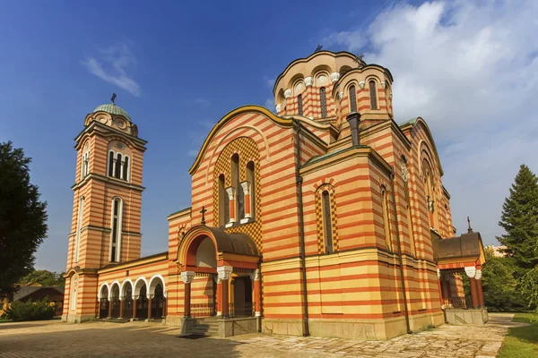 Ortodoxa Christian Church of Holy Trinity, Banja Luka, Bosnien en — Stockfoto