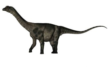 Antarctosaurus dinozor - 3d render