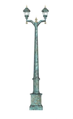 Vintage sokak lambası - 3d render