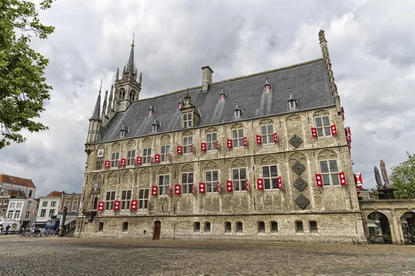 Famous City hall of Gouda town in the Netherlands. — Stock Photo, Image