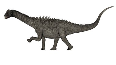 Ampelosaurus dinozor - 3d render