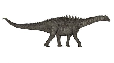 Ampelosaurus dinozor - 3d render