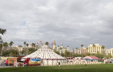 Barselona'da sirk. Ocak 2017