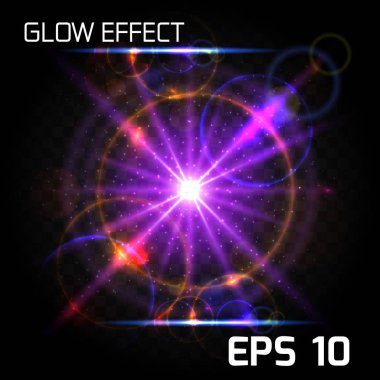 Lüks arka plan şeffaf karanlık bir patlama etkisi parlayan parçacıkların ışığında yanardöner parlak pembe doku birimleri, güzel bir ile