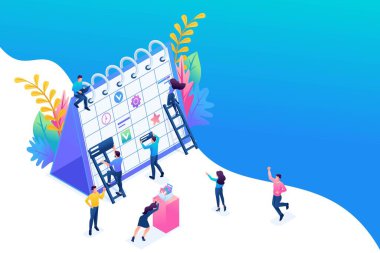 Isometric konsepti uzun vadeli bir iş planlama stratejisi yaratıyor. Web tasarımı için kavram