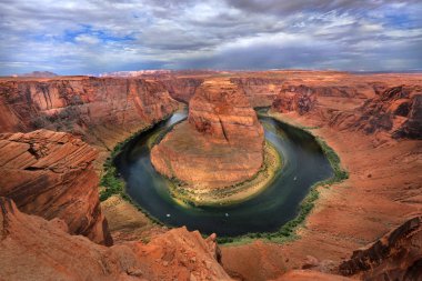 Superb Shot of Horseshoe Canyon in Arizona USA clipart