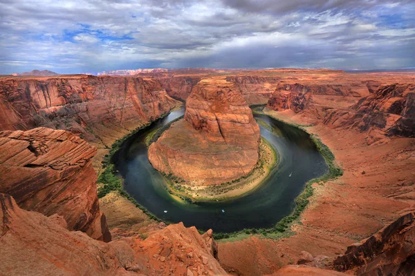 Hervorragende Aufnahme der Hufeisenschlucht in arizona USA — Stockfoto