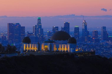 Landmark griffith Gözlemevi los angeles, Kaliforniya