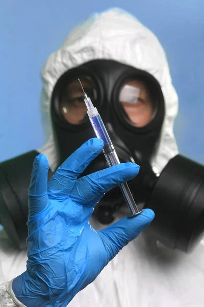 Stor Hälso Och Sjukvård Svar Pandemiskt Virus Utbrott — Stockfoto