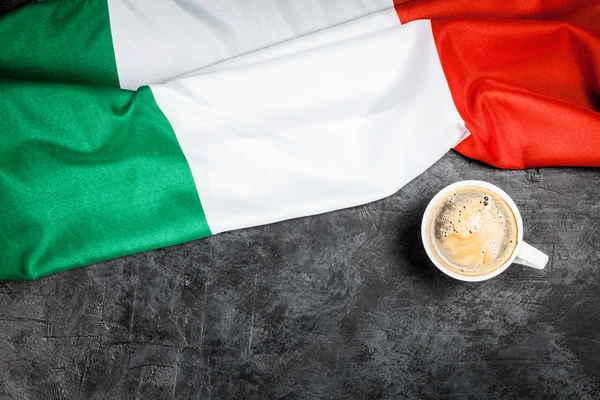 Traditionele Italiaanse koffie — Stockfoto