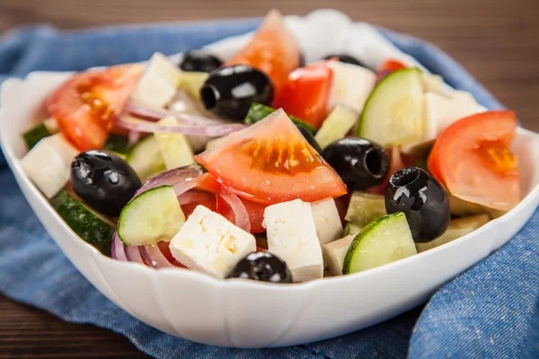 おいしいギリシャ風サラダ — ストック写真