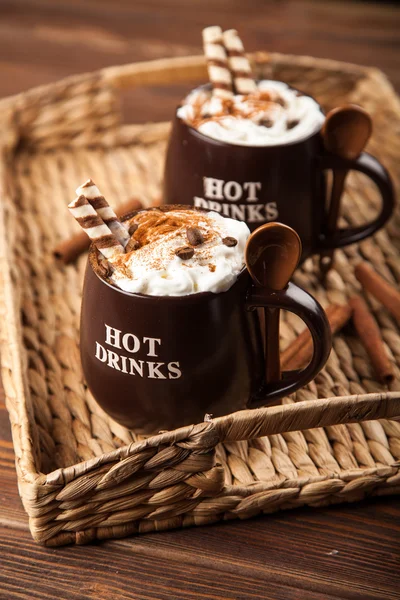 Pumpkin spice latte — Stockfoto