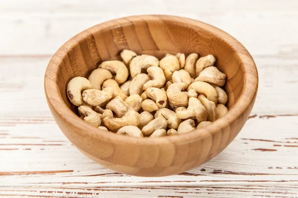 Кешью орехи крупным планом фото — стоковое фото