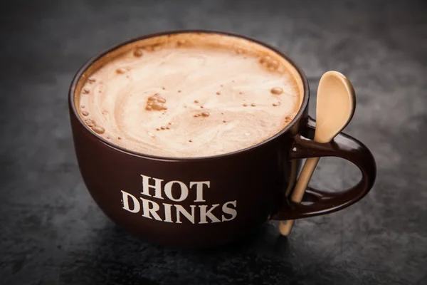 Tazza di cioccolata calda — Foto Stock