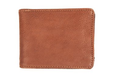 kahverengi deri cüzdan