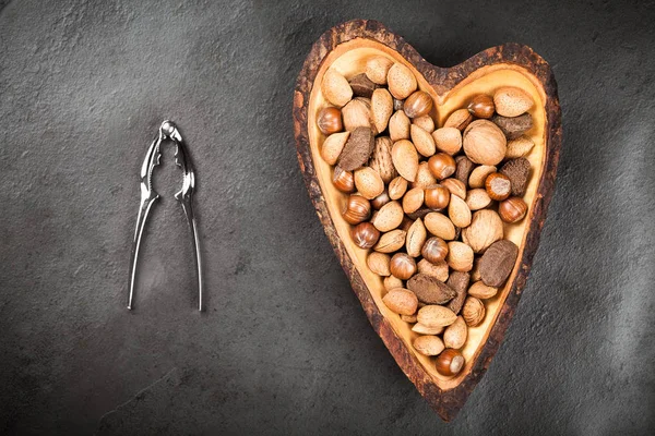 Assortment of nuts — Stok fotoğraf