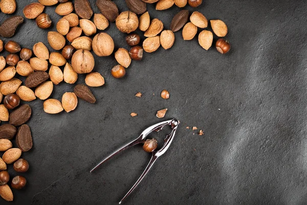 Assortment of nuts — Stok fotoğraf