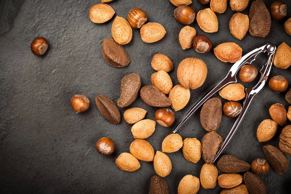 Assortment of nuts — Stockfoto