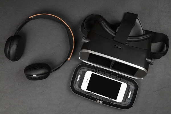 虚拟现实耳机 — 图库照片