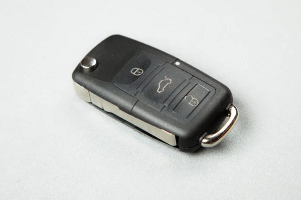 Car key on white background — Stock Photo, Image